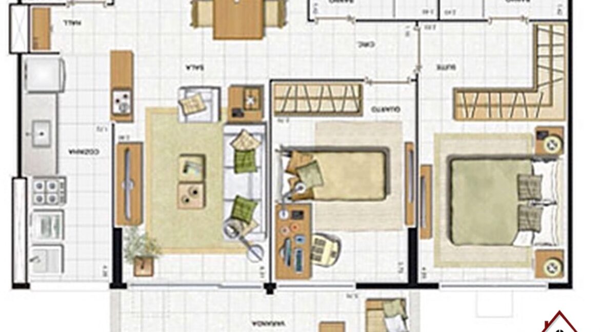 Apartamento Cidade Jardim - Reserva Jardim 2 quartos NBI362CJRJ 22