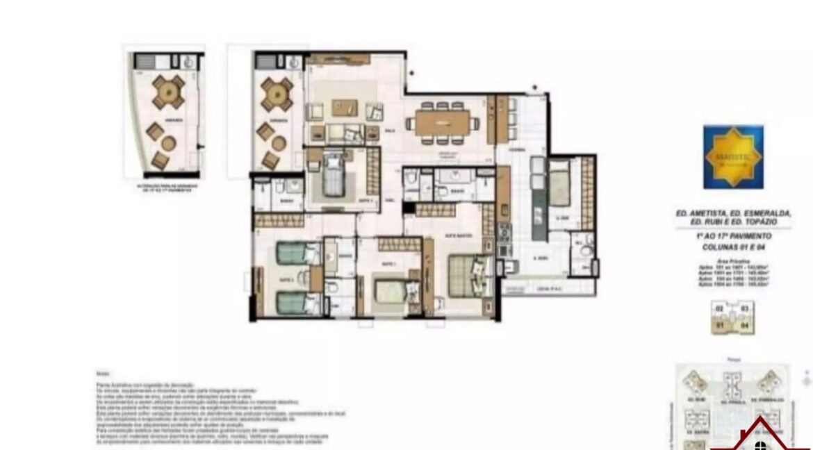 Apartamento Cidade Jardim - Majestic 4 quartos NBI618CJMJ 29