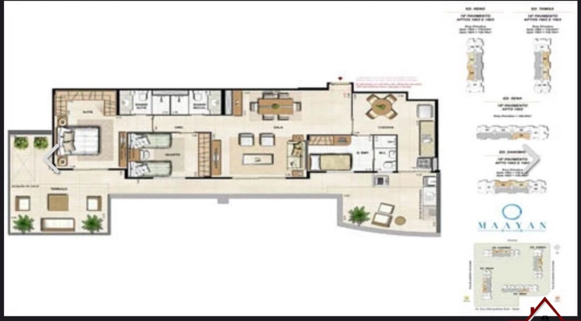 Cobertura Cidade Jardim - Maayan 2 quartos NBI630CJM 22